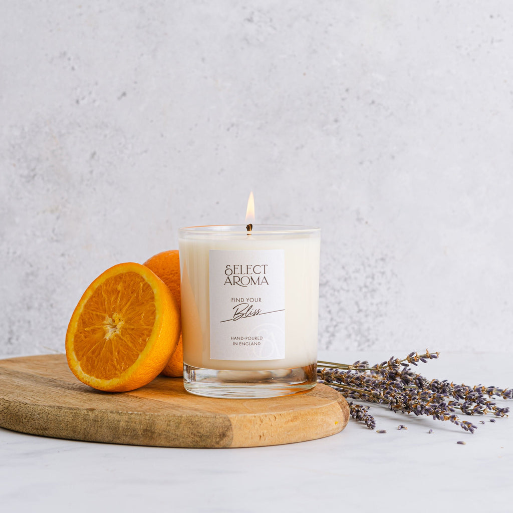 SOY/COCONUT SCENTED CANDLE  MORNING BLISS I BEL CANDLE & SCENTS